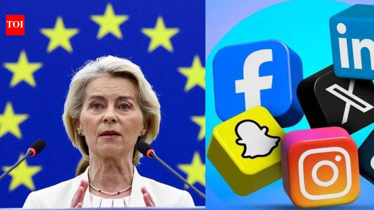 Child using a smartphone as Europe considers stronger social media age restrictions